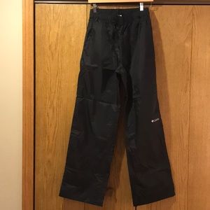 Men’s Columbia Rain Pants, Size Small